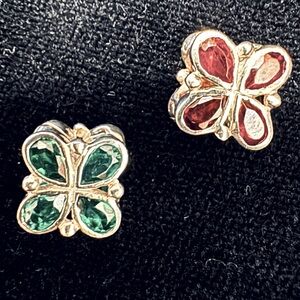 925 Sterling Butterfly Charms